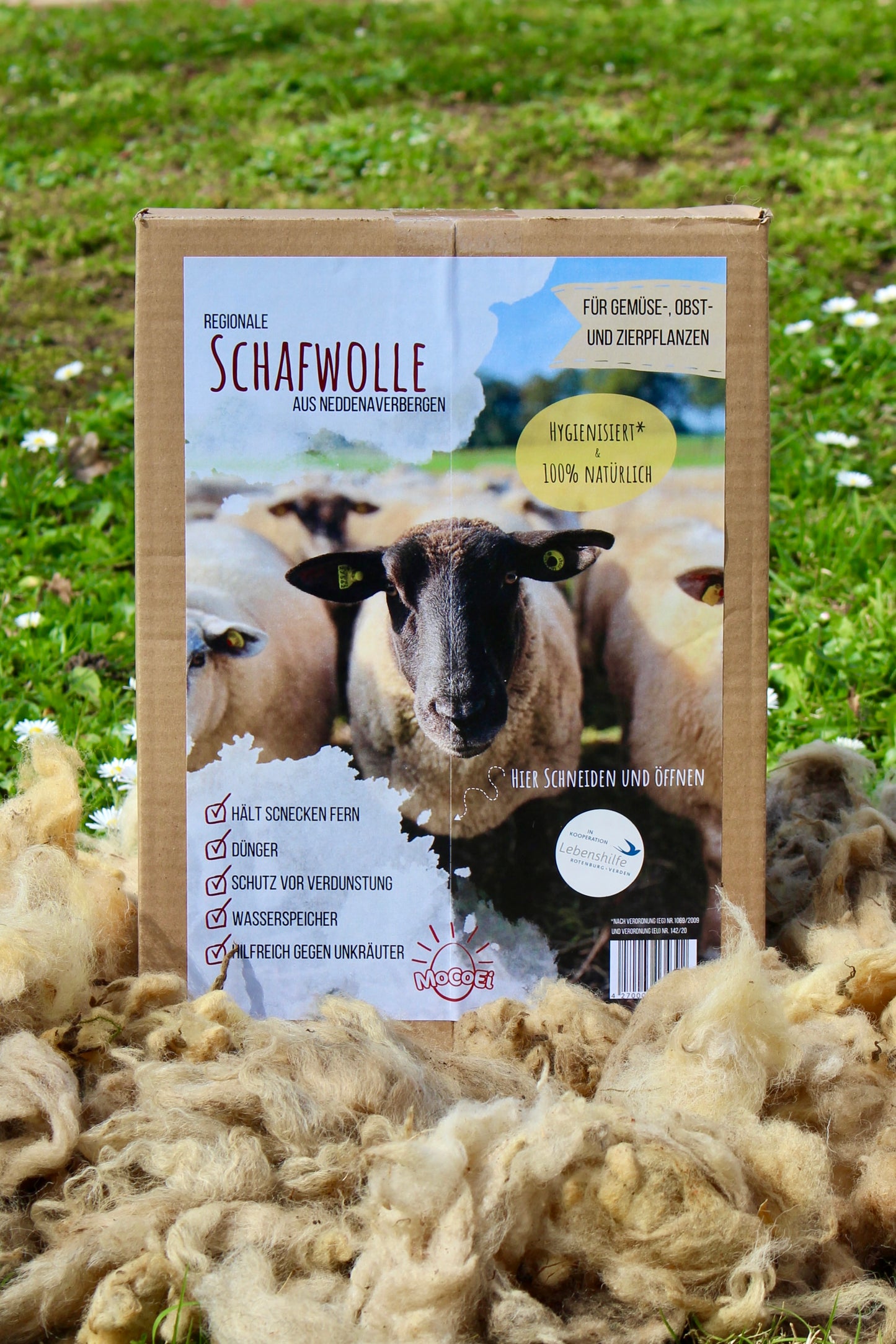 Schafwolldünger